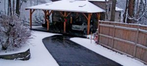 Snow Melting - Hott-Wire Asphalt Driveway