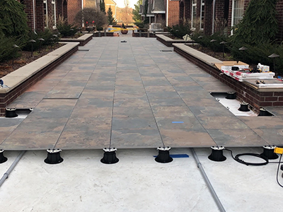 Pedestal Paver Heating Systems